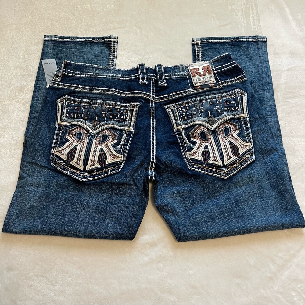 NEW Rock Revival Jeans Size 42x32